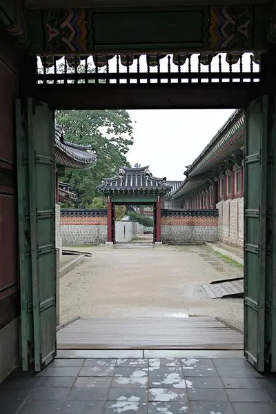 Dies Ist Gyeongbokgung Der Palast Von Korea — Stockfoto