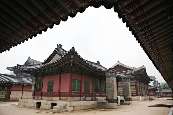 Este Gyeongbokgung Palácio Coréia — Fotografia de Stock