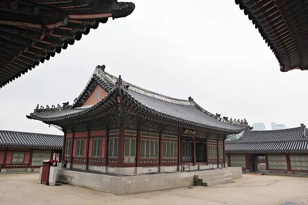 Det Här Gyeongbokgung Koreas Palats — Stockfoto