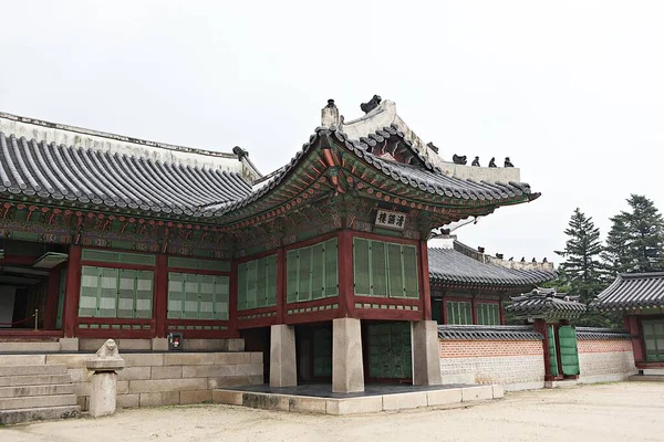 Det Här Gyeongbokgung Koreas Palats — Stockfoto