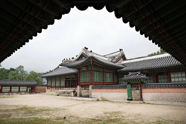 Este Gyeongbokgung Palácio Coréia — Fotografia de Stock