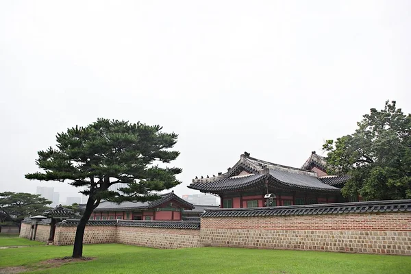 Jest Gyeongbokgung Pałac Korei — Zdjęcie stockowe