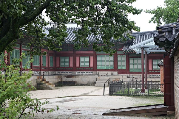 Αυτό Είναι Gyeongbokgung Παλάτι Της Κορέας — Φωτογραφία Αρχείου