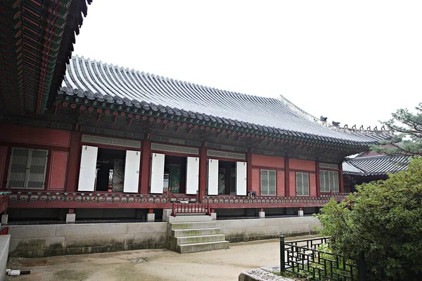Dies Ist Gyeongbokgung Der Palast Von Korea — Stockfoto