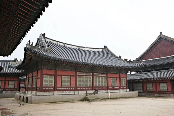 Este Gyeongbokgung Palácio Coréia — Fotografia de Stock