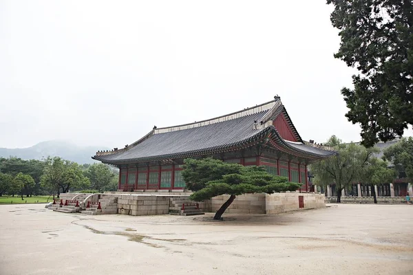 Dies Ist Gyeongbokgung Der Palast Von Korea — Stockfoto