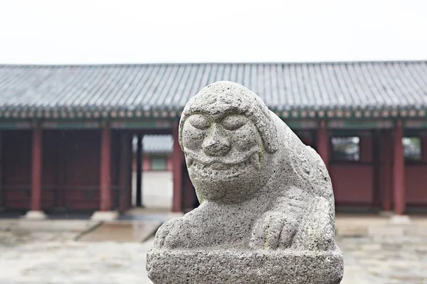 Животные Внутри Корейского Дворца — стоковое фото
