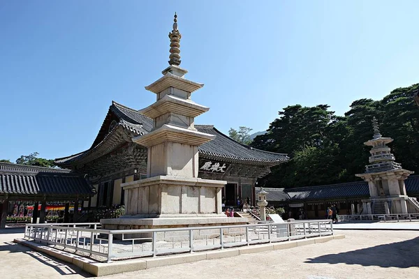 Dit Bulguksa Tempel Van Korea — Stockfoto