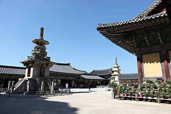 Dies Ist Der Bulguksa Tempel Von Korea — Stockfoto