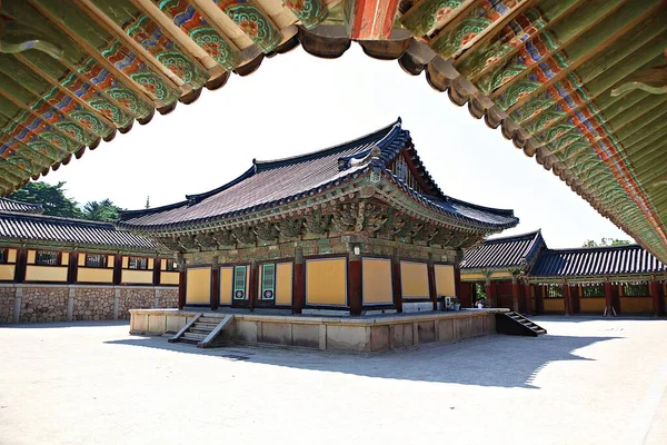 Este Templo Bulguksa Coréia — Fotografia de Stock