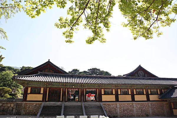 Este Templo Bulguksa Coréia — Fotografia de Stock