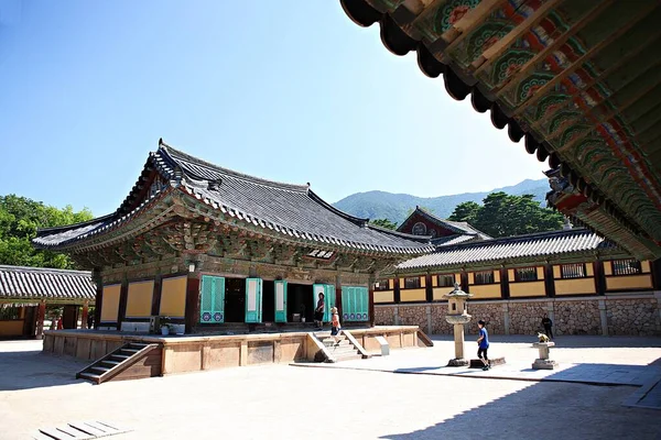 Este Templo Bulguksa Coréia — Fotografia de Stock