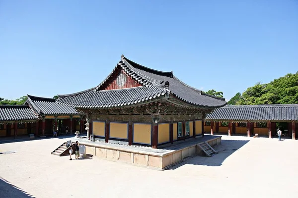 Este Templo Bulguksa Coréia — Fotografia de Stock