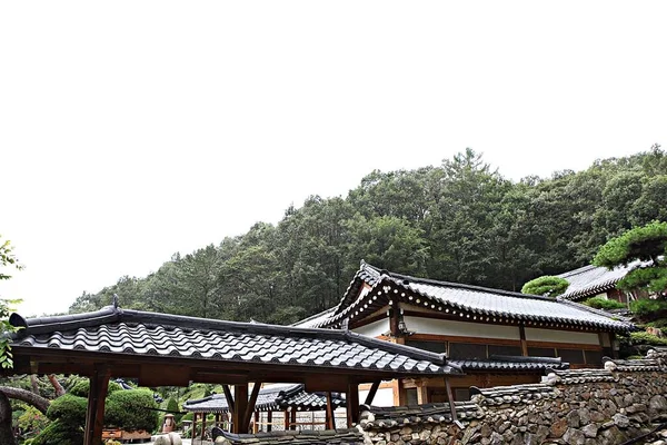 Dies Ist Ein Traditionelles Koreanisches Haus — Stockfoto