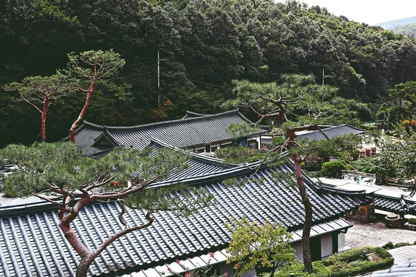 Esta Una Casa Tradicional Coreana — Foto de Stock