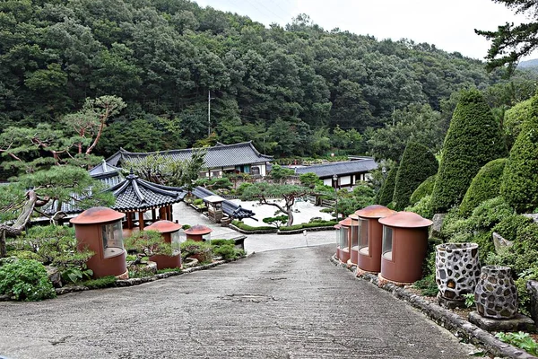Egy Hagyományos Koreai Ház — Stock Fotó