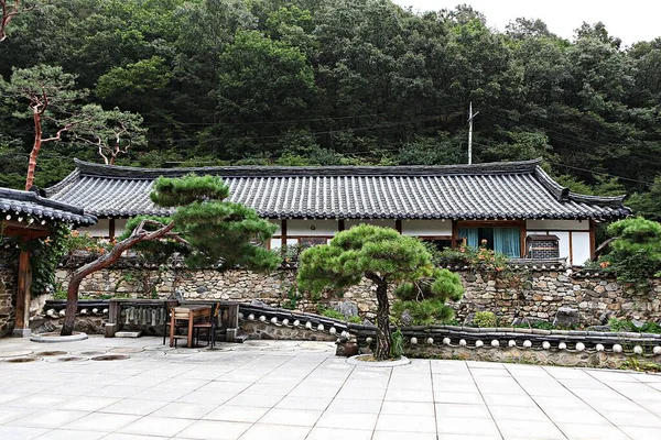 Tradycyjny Koreański Dom — Zdjęcie stockowe
