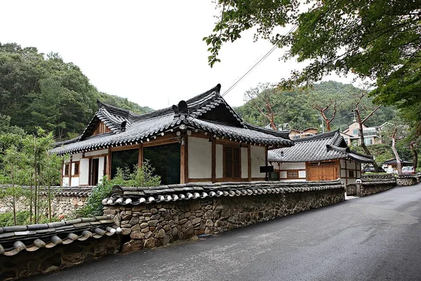 Burası Geleneksel Bir Kore Evi — Stok fotoğraf