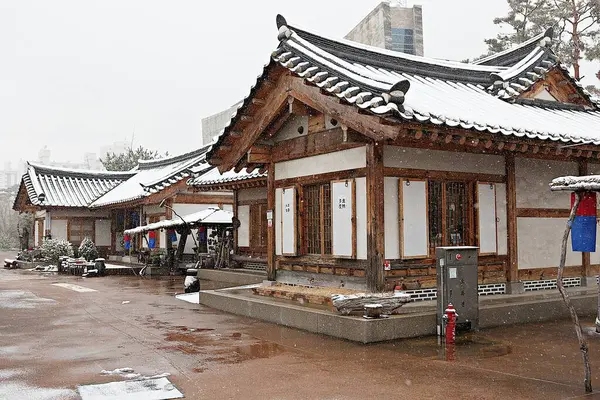 Ornamenti Dell Albero Natale Coreano — Foto Stock