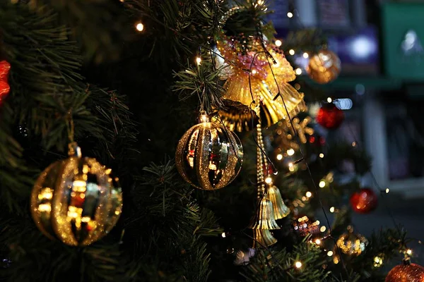 Korean Christmas Tree Ornaments — Stock Photo, Image