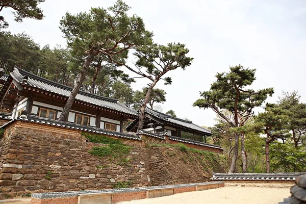 Detta Ett Koreanskt Buddisttempel — Stockfoto