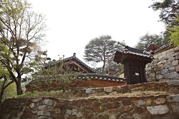Dies Ist Ein Koreanischer Buddhistischer Tempel — Stockfoto