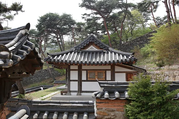 Detta Ett Koreanskt Buddisttempel — Stockfoto