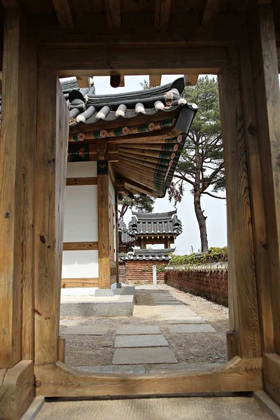 Dies Ist Ein Koreanischer Buddhistischer Tempel — Stockfoto