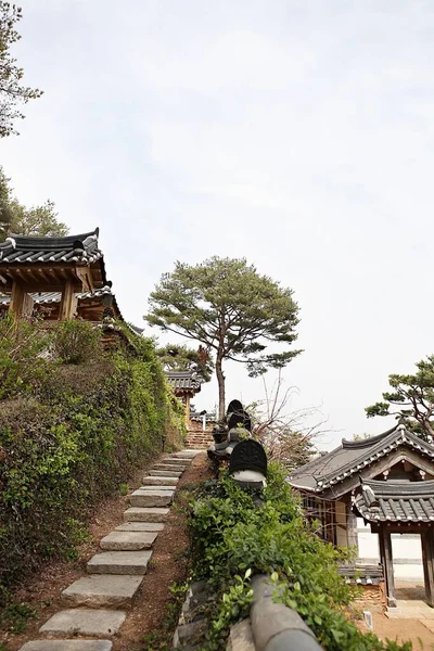 Dies Ist Ein Koreanischer Buddhistischer Tempel — Stockfoto