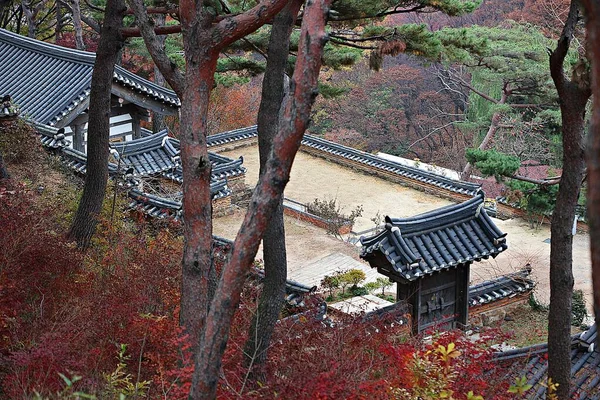 これは韓国の仏教寺院です — ストック写真