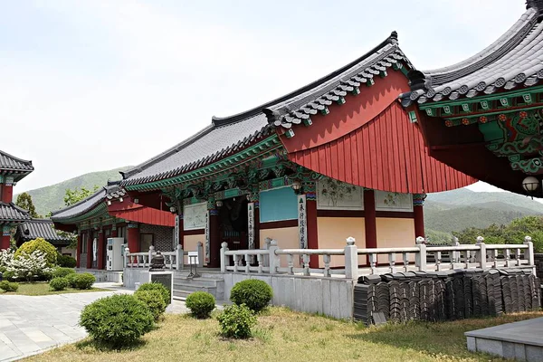 Este Templo Coreano Budista — Fotografia de Stock