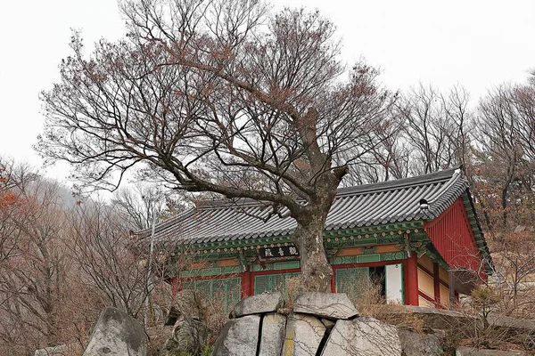 Isto Templo Coreano Budismo — Fotografia de Stock
