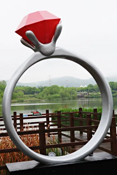 Kore kırsalının mercan manzarası.