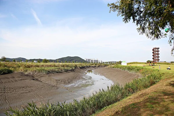 Parque Ecológico Wetalnd Corea — Foto de Stock