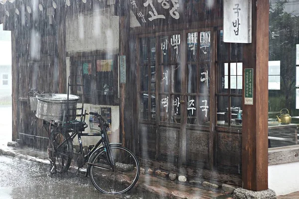 Edifício Que Recoloca Velho Stor Coreano — Fotografia de Stock