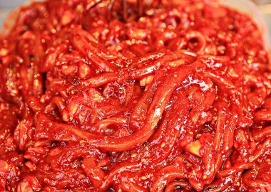 Kore 'yi gezerken atıştırmalık bir şeyler.