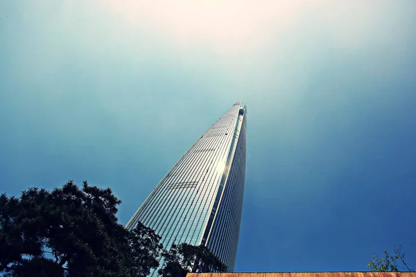 Lotte Tower Seoul Korea — Stock Photo, Image