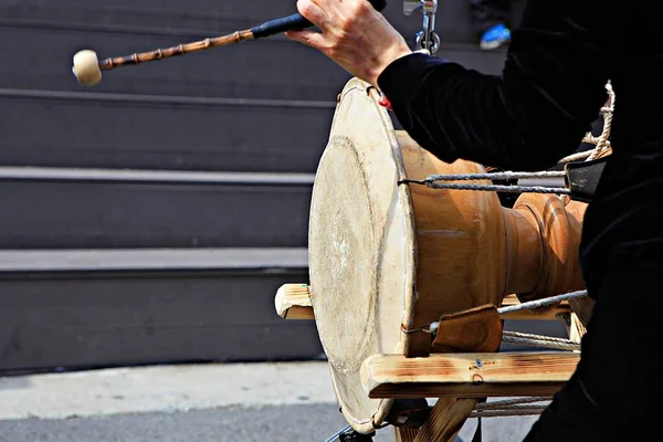 Strumento Percussione Tradizionale Coreano — Foto Stock