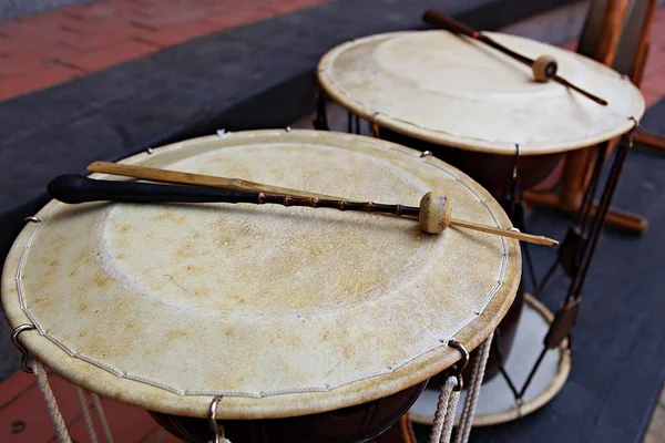 Koreaanse Traditionele Percussie Instrument — Stockfoto