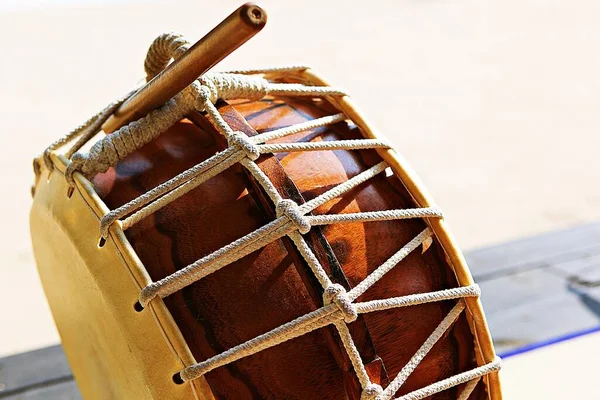 Instrumento Percussão Tradicional Coreano — Fotografia de Stock