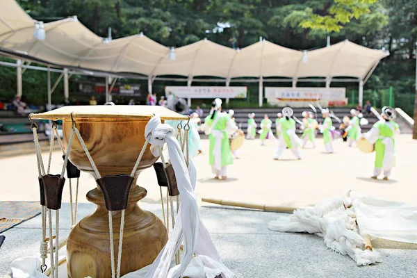 Korean Traditional Percussion Instrument Stock Image