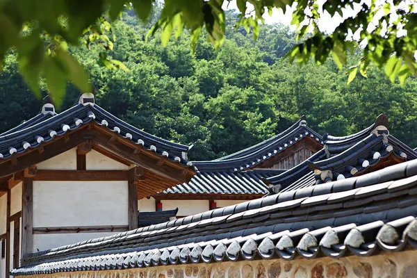 Tradycyjny Koreański Dom — Zdjęcie stockowe