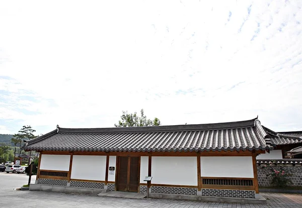 Esta Una Casa Tradicional Coreana — Foto de Stock