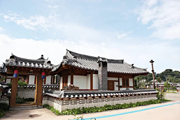 Dies Ist Ein Traditionelles Koreanisches Haus — Stockfoto