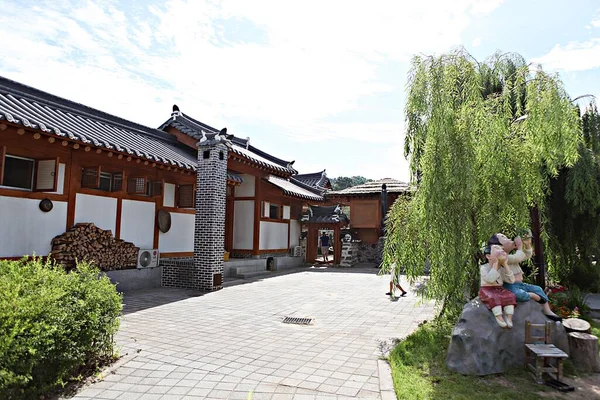 Esta Una Casa Tradicional Coreana —  Fotos de Stock