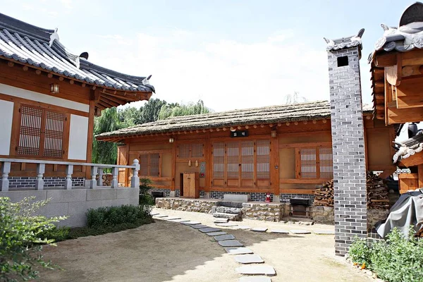 Esta Una Casa Tradicional Coreana —  Fotos de Stock