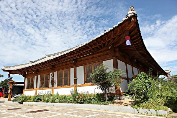 Dies Ist Ein Traditionelles Koreanisches Haus — Stockfoto