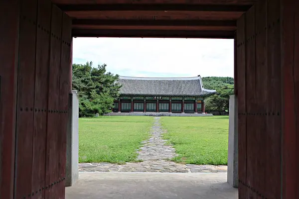 Questa Una Casa Tradizionale Coreana — Foto Stock