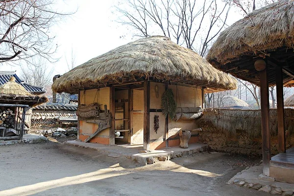 Este Pueblo Folclórico Coreano — Foto de Stock