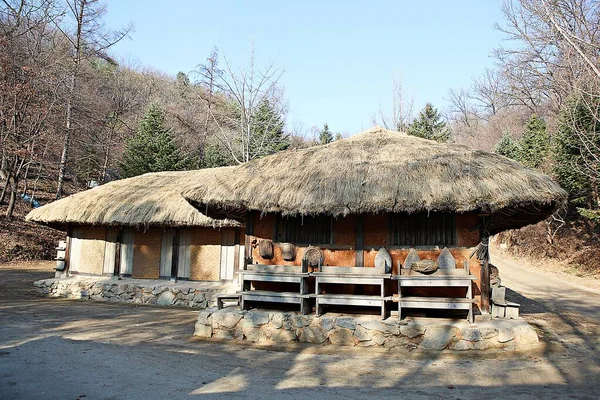 Αυτό Είναι Κορεάτικο Χωριό — Φωτογραφία Αρχείου